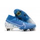 Zapatillas Nike Mercurial Superfly 7 Elite SG-PRO Azul Blanco