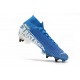 Zapatillas Nike Mercurial Superfly 7 Elite SG-PRO Azul Blanco