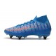 Zapatillas Nike Mercurial Superfly 7 Elite SG-PRO Azul Rojo
