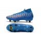 Zapatillas Nike Mercurial Superfly 7 Elite SG-PRO Azul Rojo