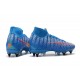 Zapatillas Nike Mercurial Superfly 7 Elite SG-PRO Azul Rojo