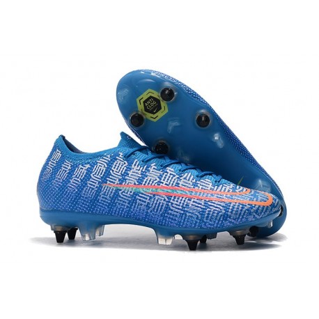 Nike Mercurial Vapor XIII Elite SG-Pro Anti-Clog Azul Rojo