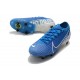 Nike Mercurial Vapor XIII Elite SG-Pro Anti-Clog New Lights Azul Blanco