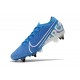 Nike Mercurial Vapor XIII Elite SG-Pro Anti-Clog New Lights Azul Blanco