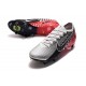 Nike Mercurial Vapor XIII Elite SG-Pro Anti-Clog Neymar Cromado Negro Rojo Platino