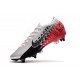 Nike Mercurial Vapor XIII Elite SG-Pro Anti-Clog Neymar Cromado Negro Rojo Platino