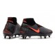 Nike Phantom VSN Elite DF SG-Pro Anti Clog Gris Oscuro Mango Brillante Negro