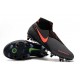 Nike Phantom VSN Elite DF SG-Pro Anti Clog Gris Oscuro Mango Brillante Negro