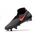 Nike Phantom VSN Elite DF SG-Pro Anti Clog Gris Oscuro Mango Brillante Negro