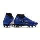 Nike Phantom VSN Elite DF SG-Pro Anti Clog Azul Cromo Blanco