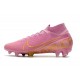 Zapatillas de Fútbol Nike Mercurial Superfly VII Elite FG Rosa Oro