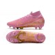 Zapatillas de Fútbol Nike Mercurial Superfly VII Elite FG Rosa Oro
