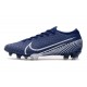 Nike Mercurial Vapor 13 Elite FG Zapatilla - Azul Blanco