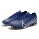 Nike Mercurial Vapor 13 Elite FG Zapatilla - Azul Blanco