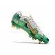 Nike Mercurial Vapor XIII Elite SG-Pro AC Mbappe Gris Dorado Verde