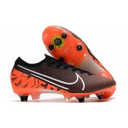 Nike Mercurial Vapor XIII Elite SG-Pro Anti-Clog Negro Blanco Crimson