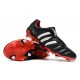 adidas Zapatillas de fútbol Predator Mania FG Negro Rojo Blanco