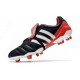 adidas Zapatillas de fútbol Predator Mania FG Negro Rojo Blanco