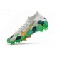 Nike Mercurial Superfly 7 Elite AG-PRO Mbappe Gris Dorado Verde