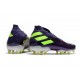 Zapatillas de Futbol adidas Nemeziz 19+ FG Violeta Verde