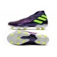 Zapatillas de Futbol adidas Nemeziz 19+ FG Violeta Verde