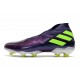 Zapatillas de Futbol adidas Nemeziz 19+ FG Violeta Verde