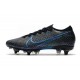 Nike Mercurial Vapor XIII Elite SG-Pro Anti-Clog Negro Azul