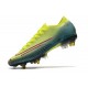 Nike Mercurial Vapor XIII Elite SG-Pro Anti-Clog Lemon Venom Negro Verde