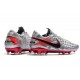 Nike Tiempo Legend 8 Elite FG Botas de Fútbol Gris Negro Rojo