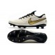 Nike Tiempo Legend 8 Elite FG Botas de Fútbol Blanco Oro