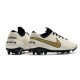 Nike Tiempo Legend 8 Elite FG Botas de Fútbol Blanco Oro