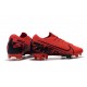 Botas de Fútbol Nike Mercurial Vapor XIII Elite FG Rojo Negro