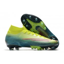 Nike Mercurial Superfly 7 Elite AG-PRO Lemon Venom Negro Verde