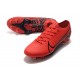 Botas de Fútbol Nike Mercurial Vapor XIII Elite FG Rojo Negro