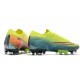 Nike Mercurial Vapor 13 Elite AG-PRO Lemon Venom Negro Verde