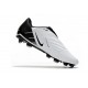 Nike Zapatos de Futbol Phantom VNM Elite FG -Negro Blanco Rojo