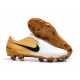 Nike Zapatos de Futbol Phantom VNM Elite FG - Blanco Oro Negro