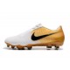 Nike Zapatos de Futbol Phantom VNM Elite FG - Blanco Oro Negro