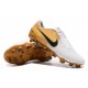 Nike Zapatos de Futbol Phantom VNM Elite FG - Blanco Oro Negro