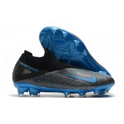 Tacos de Futbol Nike Phantom VSN 2 Elite DF FG -Negro Azul Láser Antracita