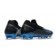 Tacos Nike Phantom VSN 2 Elite DF FG -Negro Azul Láser Antracita