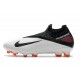 Tacos Nike Phantom VSN 2 Elite DF FG -Blanco Negro Laser Crimson