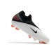 Tacos Nike Phantom VSN 2 Elite DF FG -Blanco Negro Laser Crimson