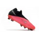 Tacos Futbol Nike Phantom VSN 2 Elite DF FG -Laser Crimson Plata Negro