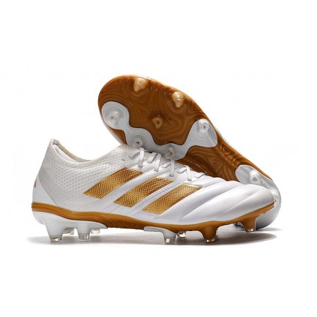 Zapatillas de Fútbol adidas Copa 19.1 FG - Blanco Oro