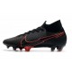 Nike Bota Mercurial Superfly 7 Elite DF FG Negro Rosso