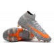 Nike Mercurial Superfly CR7 Elite DF FG Blanco Total Naranja Negro