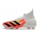 adidas Tacón de Fútbol Predator Mutator 20+ FG Blanco Negro Pop