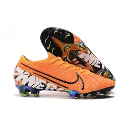 Botas de Fútbol Nike Mercurial Vapor XIII Elite FG Naranja Blanco