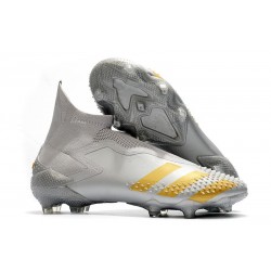 adidas Tacón de Fútbol Predator Mutator 20+ FG Gris Oro